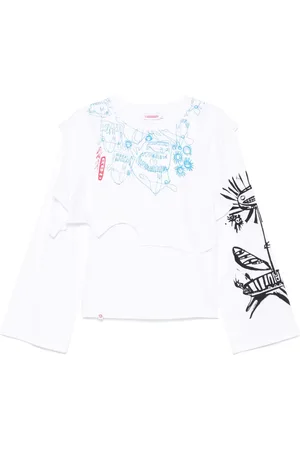 Charles Jeffrey Loverboy T-shirt imprimé à manches longues