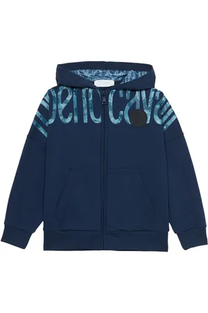 Roberto Cavalli Hoodie à logo imprimé