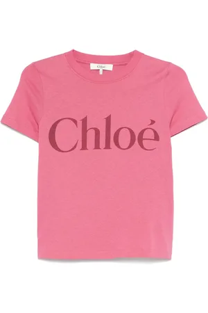 Chloé T-shirt à logo imprimé