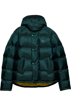 Prada Doudoune Re-Nylon crop