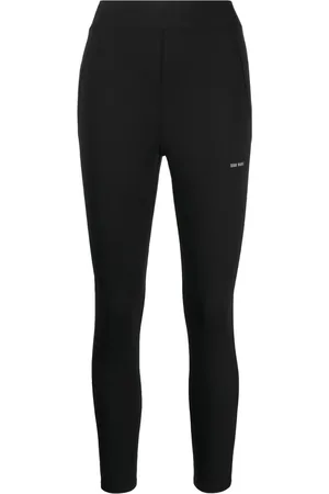 TEAM WANG design Legging à logo imprimé