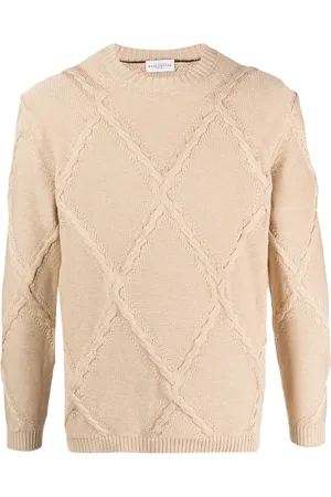 BALLANTYNE Pull en coton texturé