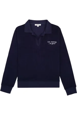 Sporty & Rich Polo SR Tennis en tissu éponge