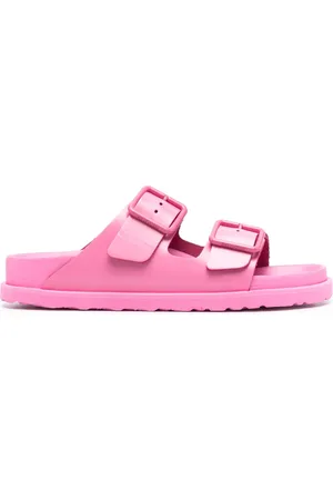 Birkenstock Claquettes à logo embossé