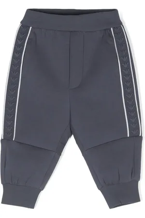 Emporio Armani Pantalon de jogging à bande logo