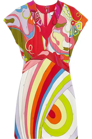 Puccini Robe à imprimé Iride