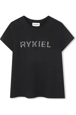 Sonia Rykiel Enfant T-shirt à logo imprimé