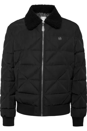 Philipp Plein Doudoune en peau de mouton
