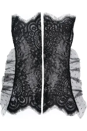 Parlor Gants en dentelle à volants