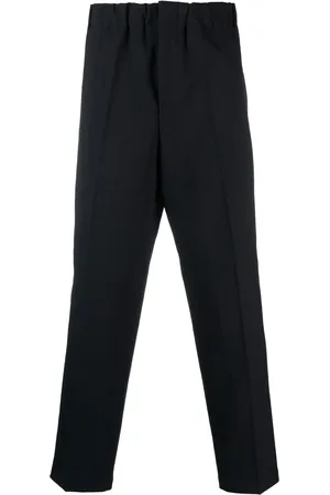 Jil Sander Pantalon à taille élastiquée