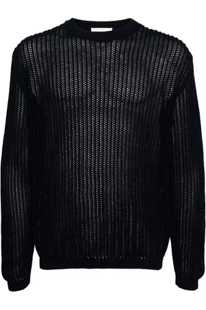 LARDINI Pull en maille ajourée
