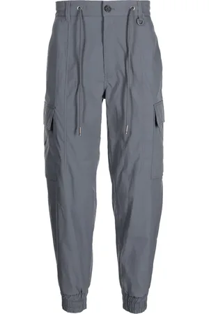 SONGZIO Pantalon fuselé à poches cargo