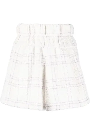 IRO Short en tweed à taille haute