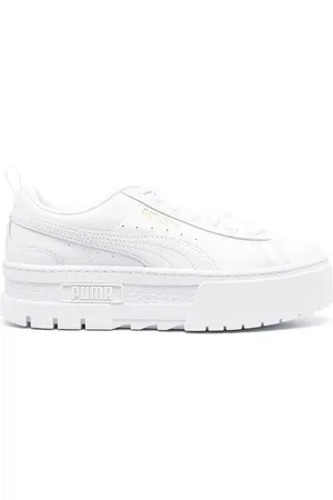 PUMA Baskets en cuir à semelle épaisse