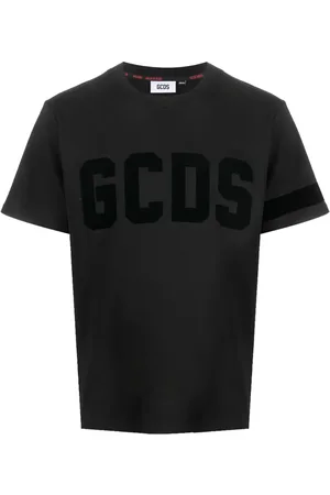 GCDS T-shirt en coton à logo imprimé
