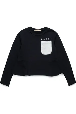 Marni T-shirt à ourlet volanté