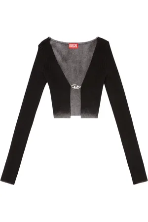 Diesel Haut crop M-Latina à design nervuré