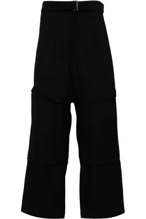 SONGZIO Pantalon Meta à design plissé