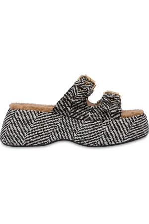 Moschino Sandales plateforme à boucle