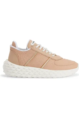 Giuseppe Zanotti Baskets Urchin à effet peau de serpent