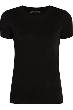 Another Tomorrow T-shirt en coton biologique à col rond