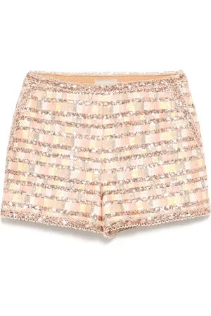 Elie saab Short en tweed à sequins