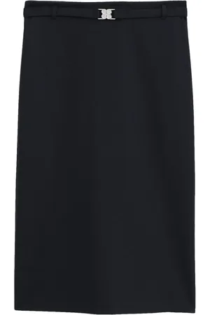 Filippa K Jupe mi-longue à taille ceinturée