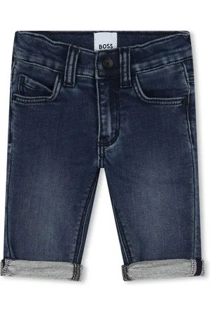 HUGO BOSS Jean droit à logo embossé