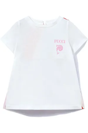 PUCCI Junior T-shirt à imprimé Iride