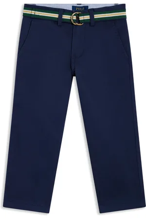 Ralph Lauren Pantalon slim à taille ceinturée