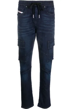 Diesel Jean D-Ursy Track à coupe cigarette