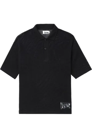 Izzue Polo en maille ajourée