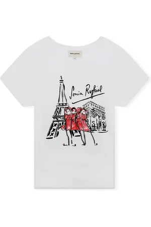 Sonia Rykiel Enfant T-shirt à imprimé graphique