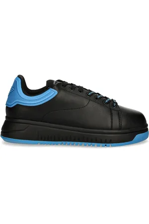 Emporio Armani Baskets en cuir