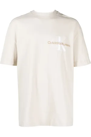 Calvin Klein T-shirt en coton à logo brodé