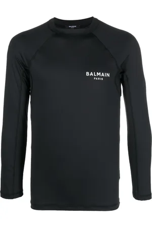 Balmain T-shirt cintré à logo imprimé