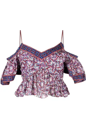 Marant Etoile Blouse Garuva à fleurs