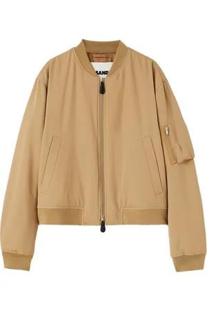 Jil Sander Veste bomber en laine à design matelassé