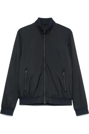 HERNO Veste bomber à plaque logo