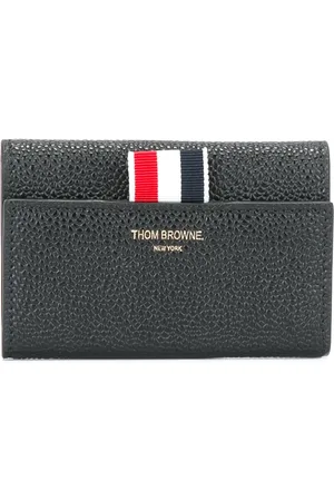 Thom Browne Portefeuille en cuir grainé
