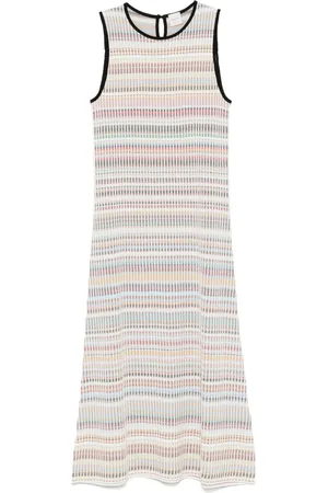 Paul Smith Robe en maille à coupe mi-longue