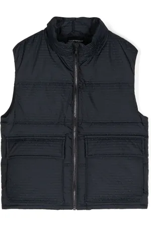 Emporio Armani Veste matelassée à logo