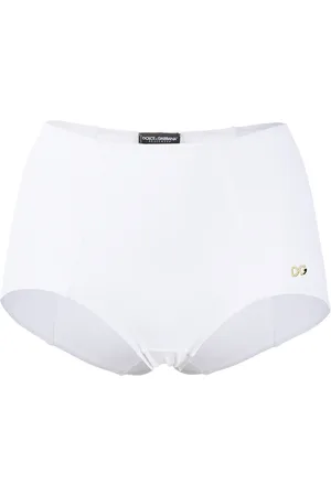 Dolce & Gabbana Bas de bikini à plaque logo
