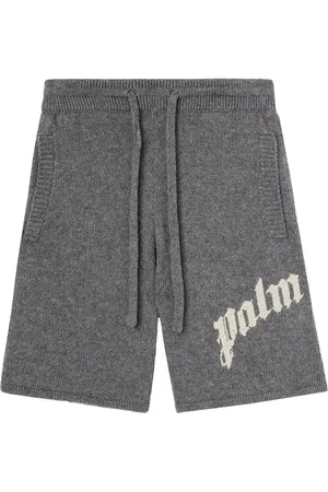 Palm Angels Short en maille à logo