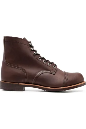 Red Wing Bottines Iron Ranger en cuir