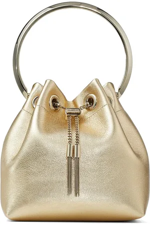 Jimmy Choo Sac seau Bon Bon à fini métallisé