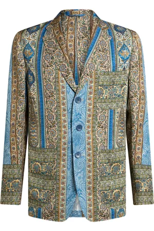 Etro Blazer à doublure partielle