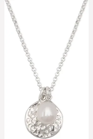 Dower and Hall Collier à pendentif martelé