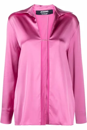 Jacquemus Chemise La Chemise Notte à fini satiné