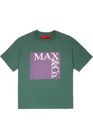 MAX&Co. Kids T-shirt en coton à logo imprimé